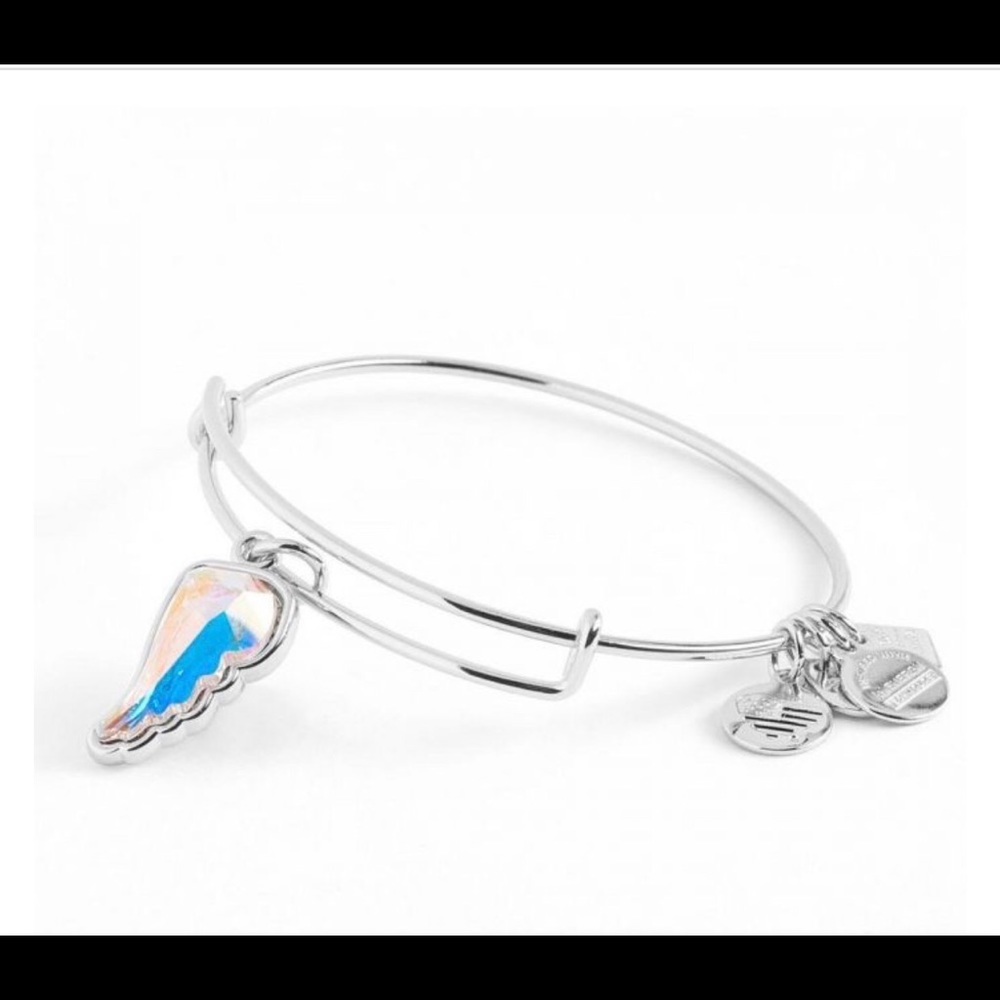 Alex and Ani “Crystal wing” bracelet